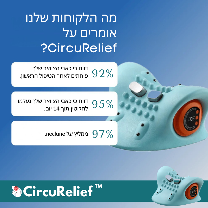 CircuRelief™ 4-in-1 מכשיר עיסוי